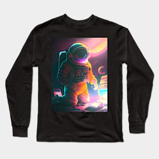 Broken Astronaut Quantum Jazz Long Sleeve T-Shirt